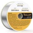 thumbnail image 1 of TOOLIOM E71T-GS .030" Diameter 2-Pound Spool Flux Core Self-Shielded Carbon Steel Mig Welding Wire for TL-135M, 1 of 5