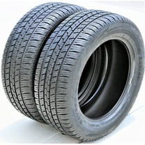 Pair of 2 (TWO) GT Radial Savero HT2 P245/65R17 105T A/S All Season Tires Fits: 2004 Jeep Grand Cherokee Overland, 2019 Jeep Cherokee Trailhawk Elite