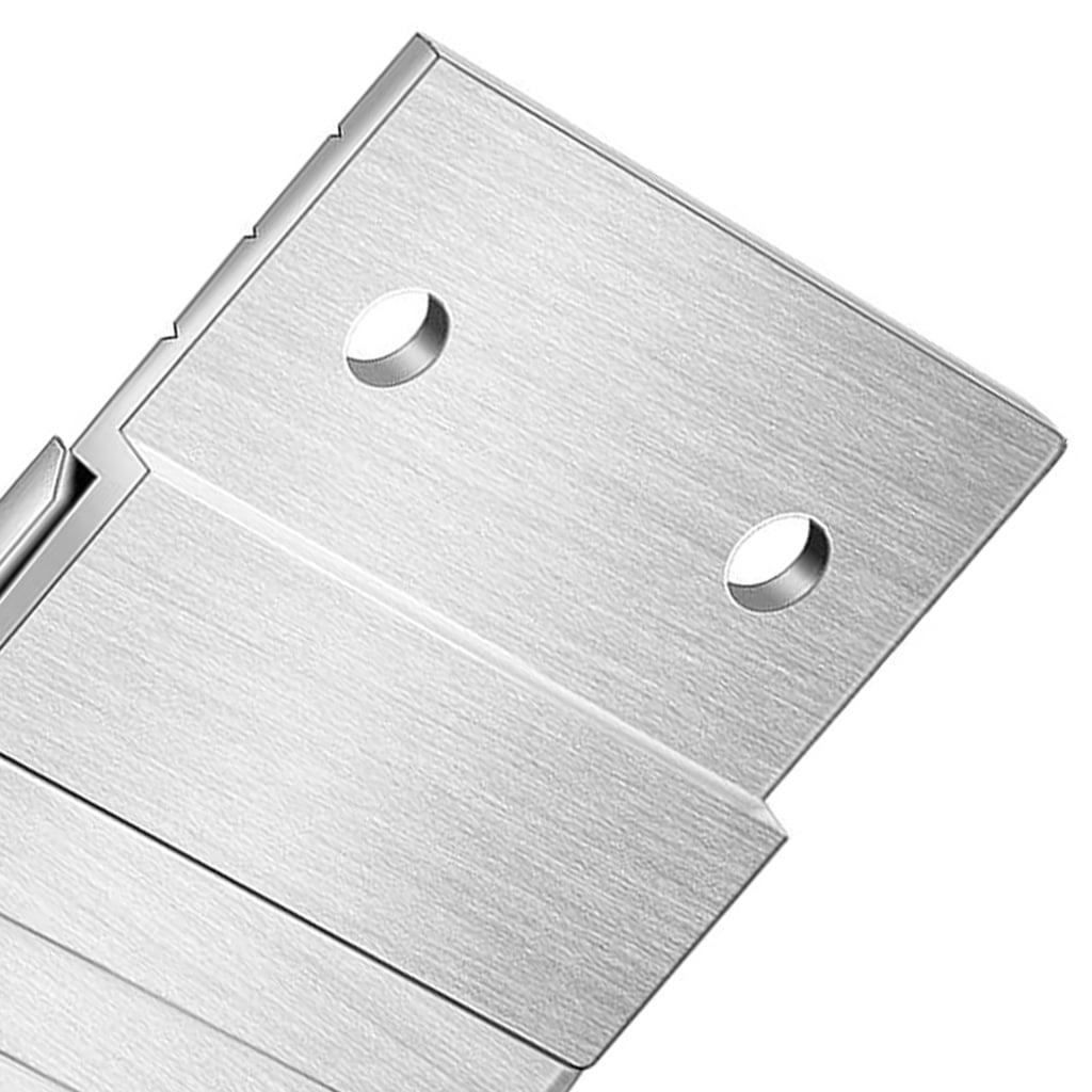 Interconnected French Cleat Z Hanger Aluminum Brackets Home Organization Tool 8 Pair for secure Mounting Art & Mirrors