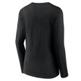 thumbnail image 3 of Women's Black Southern Miss Golden Eagles Campus Long Sleeve V-Neck T-Shirt, 3 of 3