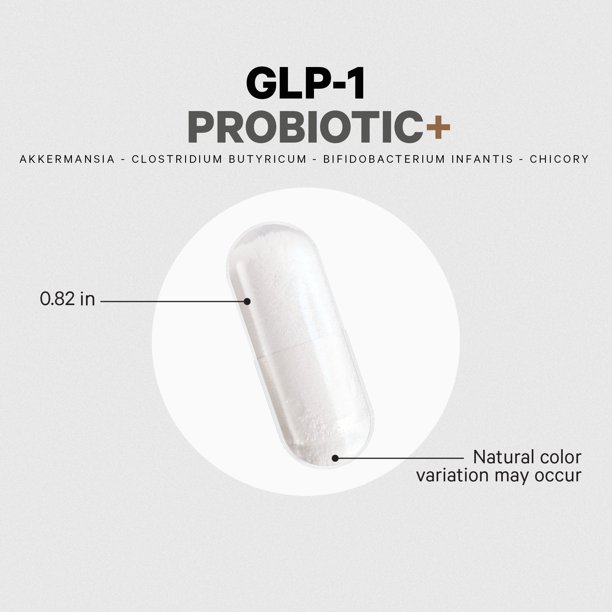 Codeage GLP-1 Probiotic+ - Live Probiotics Akkermansia