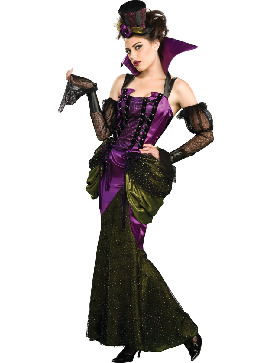 Deluxe Victorian Vampiress Hat Adult Womens Ladies Halloween Fancy Dress 