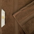 thumbnail image 6 of Superior 800 GSM Egyptian Cotton Heavyweight Bath Towel Set of 4, Chocolate, 6 of 10