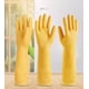 thumbnail image 4 of par de guantes de goma amarillos - guantes largos de goma para limpieza de platos (medianos 38 cm), 4 of 5