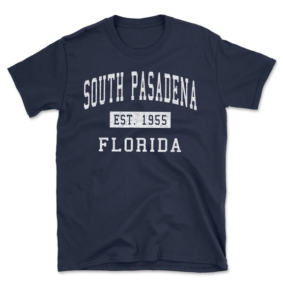South Pasadena Florida Classic Established Men's Cotton T-Shirt