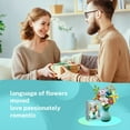 thumbnail image 5 of Flower Bouquet Sets Building Flowers with Vase for Adults Botanical Collection Home Decoration Birthday Gift, 5 of 6