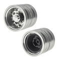 thumbnail image 1 of Milaget RC Car Metal Wheel Rim Hub 10 Spoke for 1:14 RC Climbing Trailer Cargo Truck Hobby Car DIY Assembly Modification Vehicle Model rear, 1 of 9