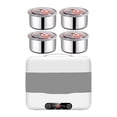 thumbnail image 1 of Luzkey Electric Lunch Case ,Heating Lunchbox, Detachable ,Portable US Plug ,Lunch Warmer ,Food Warmer ,for Truck Work Home Office Car 2 tier, 1 of 8