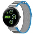 thumbnail image 2 of KOMI Band Compatible with Google Pixel Watch 3, Stainless Steel Metal Mesh Replacement Bands for Pixel Watch3 Blue/Gray 41mm, 2 of 8