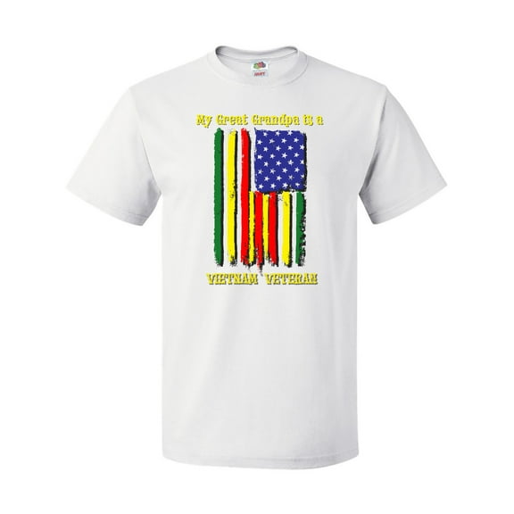 Inktastic My Great Grandpa is a Vietnam Veteran T-Shirt