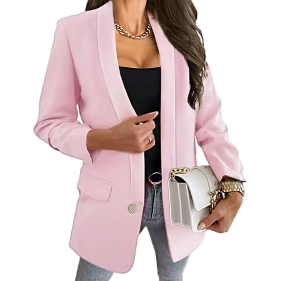 Dtydtpe Clearance Sales, Jackets for Women Blazer Jackets for Women, Womens Casual Light Weight Thin Jacket Slim Coat Long Sleeve Blazer Office Business Coats Jacket Winter Coats for Women
