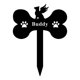 thumbnail image 3 of Estaca conmemorativa para perro, placa para tumba, decoración para maceta, regalo de condolencia, marcador para tumba de mascota Compañero, 3 of 9