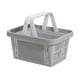 thumbnail image 1 of Cesta con Manija Cestas de Compras de Plástico de 5.7 L con Manijas Cestas de Tienda Cestas Al Por Menor para Suministros de Comestibles de Mercado Almacenamiento de Conveniencia de Ahorro Cesta de Al, 1 of 6