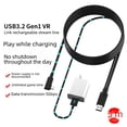 thumbnail image 1 of Cable de datos de realidad virtual de 5 m para Oculus Quest2 Link, cable de transmisión tipo C, cable USB 3.2 gen1, 1 of 3