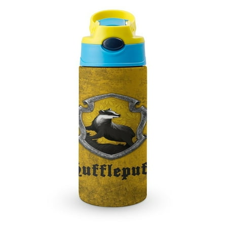 

Harry Potter Small Water Bottle for Kid 12oz Insulated Bottles with Straw Lid Stainless Steel Tumbler Vacuum Cup Thermal Bottles