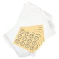 thumbnail image 2 of YAOMOBB Candy Bags Homemade Bread Packaging 50Pcs Window Food Grade Bags for Bakery Storage, 2 of 6