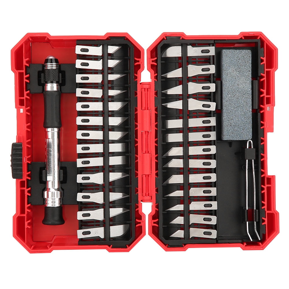 Greensen Carving Knife Kit,29pcs DIY Cutter Precision Knife Set Metal