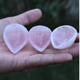 thumbnail image 2 of Small Bowl, Rose Quartz Bowl, Crystal Bowl, Small Gemstone Dish, Pink Crystal Bowl, Healing Stone Trinket Dish, Self-Love Ritual Accessory, 2 of 3