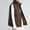Coffee, variant on Sevevn Womens Puffer Vest Oversized Lightweight Winter Sleeveless Zip Up Padded Stand Collar Jacket Coat Warm