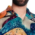 thumbnail image 5 of Platypus Men's Short Sleeve Poplin Shirt - Casual Printed Button Down Short Summer Beach Shirts Unisex940, 5 of 6