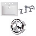 thumbnail image 1 of American Imaginations 35.5-in. W 1 Hole Ceramic Top Set In White Color AI-24326, 1 of 9