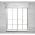 thumbnail image 1 of EREHome White Window Curtain Valance Rod Pocket Size 54x12 Inch, 1 of 1