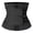 Black - Two Straps, variant on KIWI RATA Neoprene Sauna Workout Waist Trainer for Men Sweat Trimmer Belt with Double Tummy Control Straps