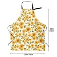 thumbnail image 5 of Picia Classical Cute Sunflower NO.101 Waterproof Apron for Unisex Adult - Adjustable Bib Apron with Pockets, Ideal for Cooking, Gardening, Painting, and Household Chores, 5 of 9