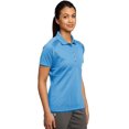thumbnail image 5 of Sport-Tek Women's Flat Knit Collar Wicking Polo Shirt_Dark Green_Small, 5 of 6