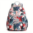 thumbnail image 3 of Stylish & Durable Water-Resistant Nylon Backpack - Perfect for Outdoor Travel & Everyday Use!, 3 of 5