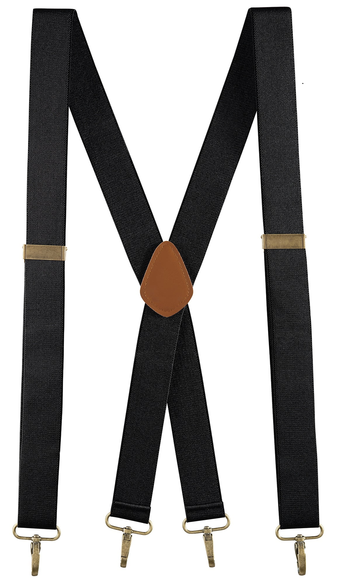 Buyless Fashion Suspenders for Men 48" Adjustable Straps 1 1/4" X