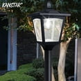 thumbnail image 6 of 70" Street Vintage Outdoor Garden LED Solar Lamp Post Light Lawn - Adjustable, 6 of 8