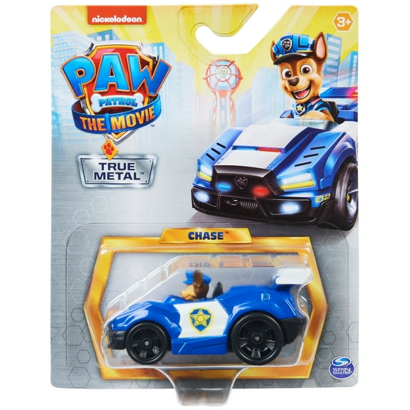PAW Patrol: The Movie True Metal Chase Die-Cast Vehicle, 1:55 Scale