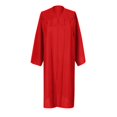 thumbnail image 3 of Mens Shirts Unisex Choir Robes For Church Baptism Officiant Confirmation Costume,Graduation Gown Pastor &judges Robe Gifts for Men Red Polyester XS, 3 of 4