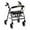 Black Gold Sun Theme, variant on HELLHERO Independence Day Easy to Clean Seat & Backrest Covers Rollator Walker Seat Back Covers Suitable for Parks The American flag