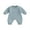 Blue, variant on Bagilaanoe Newborn Baby Girl Boys Fall Jumpsuit Letter Embroidery Long Sleeve Bodysuit 3M 6M 12M 18M Infant Casual One Piece Rompers