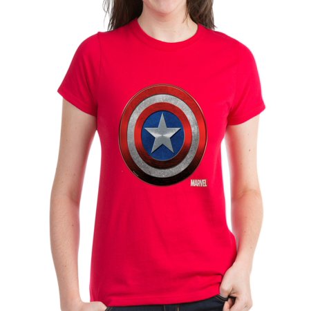 

CafePress - Captain America Grunge Women s Dark T Shirt - Women s Dark T-Shirt