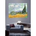 thumbnail image 2 of van Gogh "Wheatfield with Cypresses" (1889) Glossy Poster, 2 of 2