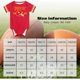 thumbnail image 5 of Newborn City Baby Girl Boy Clothes Unisex,Football Team Clothing Cotton Short Sleeve Apparel,Baby Bodysuits,Size:3-24 Months, 5 of 5
