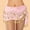 Pink, variant on Belly Dance Hip Scarf, Belly Dance Skirt Chiffon Belly Dance Belt with 128 Gold Coins Belly Dancing Skirts Wrap For Performances And Parties