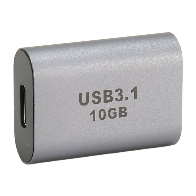 Adaptateur USB 3.1, Portable 10Gbps Transmission Rapide USB 3.1 vers Type C pour Périphériques