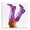 Purple Glam Cowgirl Boots, variant on Stupell Industries Art Deco Purple Glam Cowgirl Boots Canvas Art, 17 x 17, by Amanda Greenwood