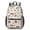 Tractor and Barns-1, variant on Tractor and Barns Green Pattern 17" School Backpacks for Teens,Waterproof Oxford Fabric,S-Shape Padded Straps for School,Travel,Hiking,Camping