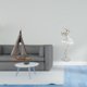 thumbnail image 2 of Escultura de velero,Estatua de velero,decoración de barco de vela,velero,Figura decorativa de resina con forma de velero,Figura de escritorio,Estatua de bailarina de ballet,adorno de, 2 of 8