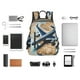 thumbnail image 4 of Disketp Airplane World Map Adventure Mochila Ligera e Impermeable, Mochila de Día Resistente para Viajes, Senderismo y Uso Diario para Hombre y Mujer, 4 of 7