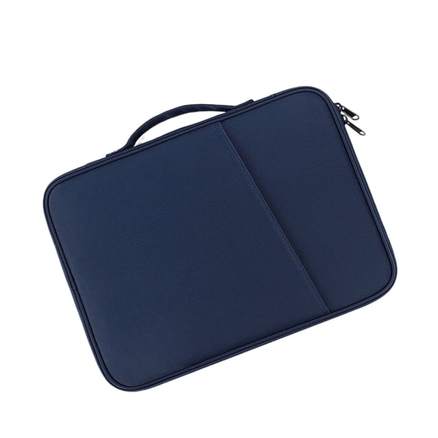 serony Laptop Sleeve Case Notebook Protective Handbag Zipper Closure Nylon Computer Carrying Bag Protector For Tablet Pouch Dark Blue 10.8-11 inch