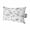 White, variant on Grey Cartoon Space Outdoor Pillows for Chaise Lounge Chair Waterproof Lumbar Pillows with Insert&Adjustable Elastic Strap Beach Headrest Pillow Star Spacecraft Rocket Meteorite Pool Pillow 11"x16"