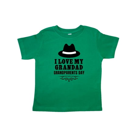

Inktastic Grandparents Day I Love My Grandad Gift Toddler Boy or Toddler Girl T-Shirt