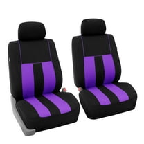 FH Group Striking Striped Universal Seat Covers Fit For Car Truck SUV Van - Front Seats