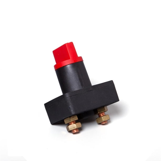 Riwesomey Interruptor de de 100A, interruptor de desconexión de energía, interruptor de corte de aislador rotatorio para coche, barco, furgoneta Accesorios para motos Riwesomey VI005298-00